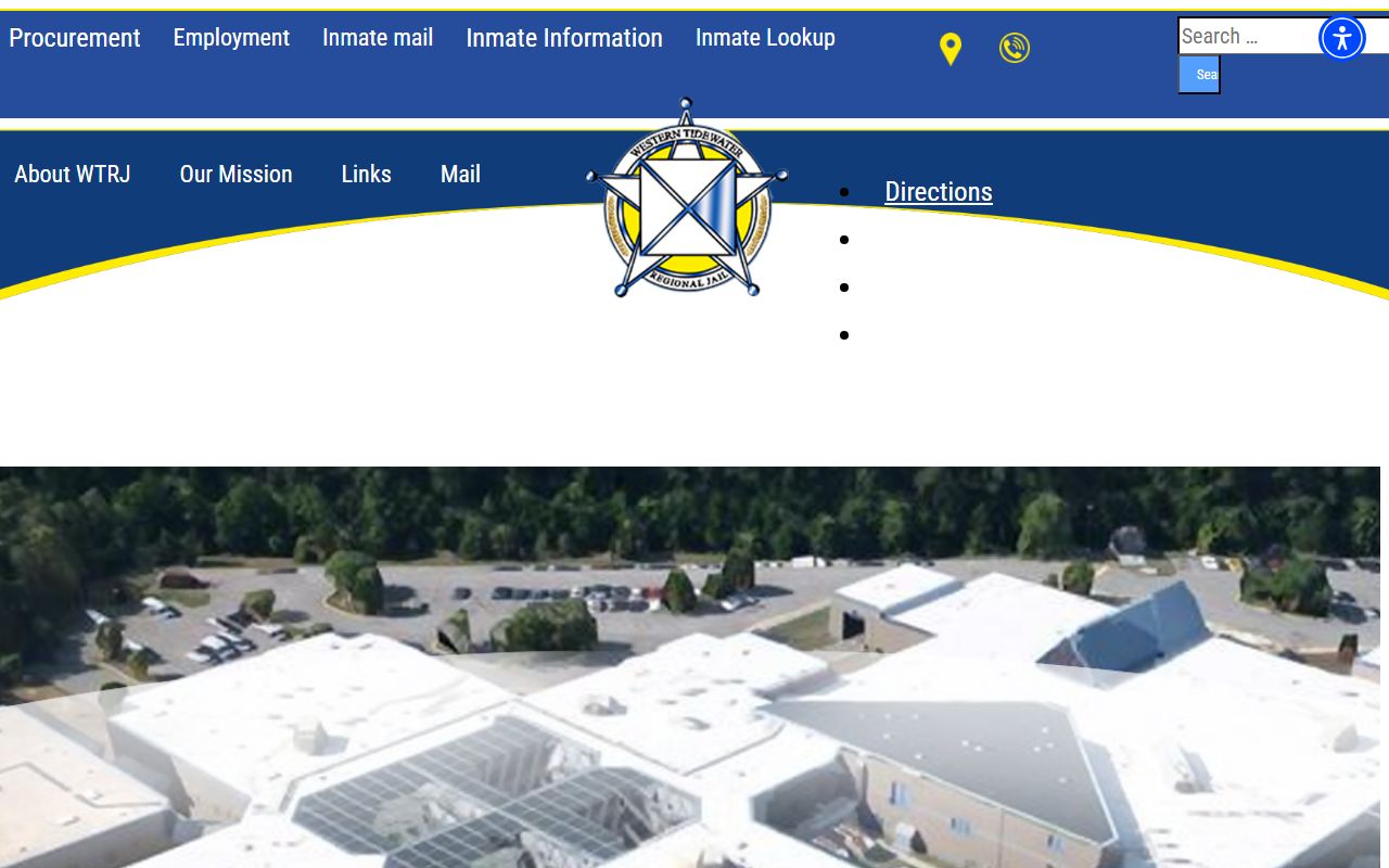 Western Tidewater Regional Jail history and population source for Suffolk inmates